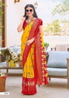 Ikkaya Patola Vol 3 By Saroj Cotton Silk Patola Printed Sarees Wholesale Shop In Surat
